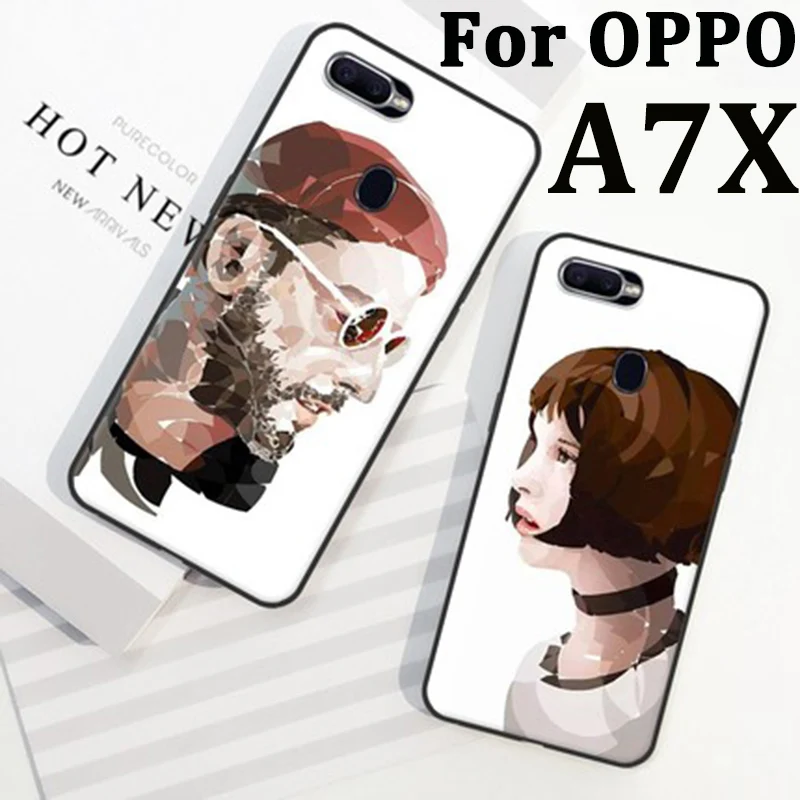Чехол для OPPO A7X Модный мягкий чехол телефона с милым мультяшным рисунком A 7X