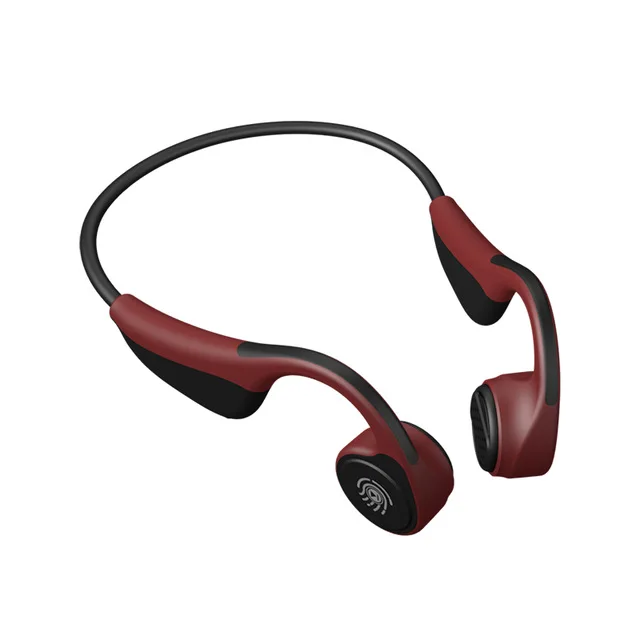 RED Bluetooth 5,0, беспроводные наушники с костной проводимостью, наушники для спорта на открытом воздухе, стерео, Hi-Fi гарнитура с Micr PK Z8 для xiaomi - Цвет: RED