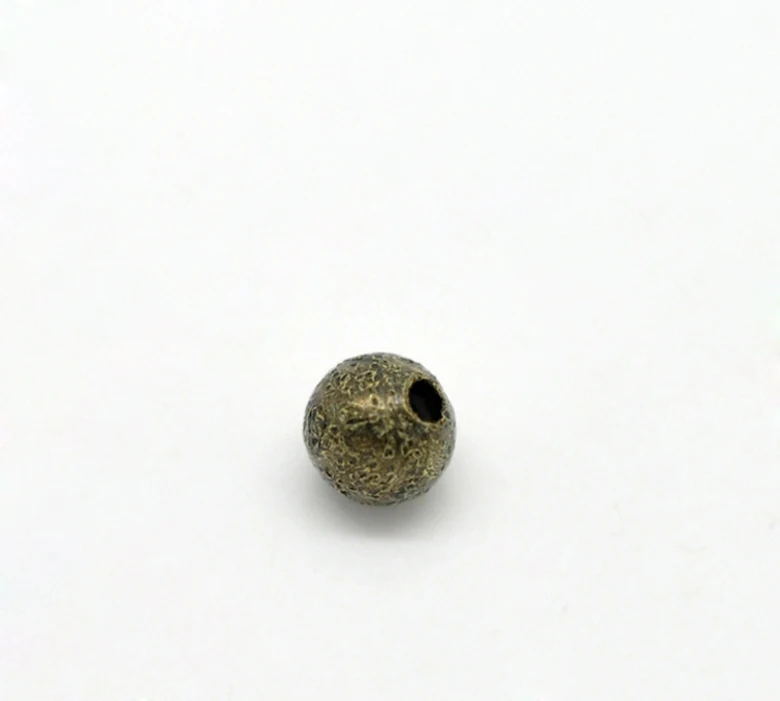 DoreenBeads медные бусины-шарики из спейсеры античный бронзовой узор Матированный