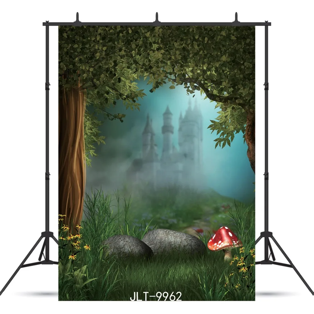 Vinyl Photographic Background Customized Forest Mushroom Flowers For Wedding Baby Shower  Backdrops Photocall Booth Studio enlarge