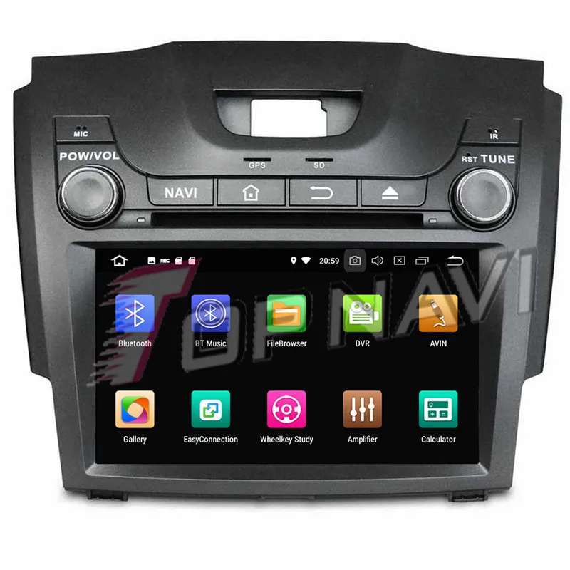 Автомобильный GPS-навигатор Topnavi Octa Core Android 9 0 для Chevrolet S10 2013 2014 автомобильный DVD