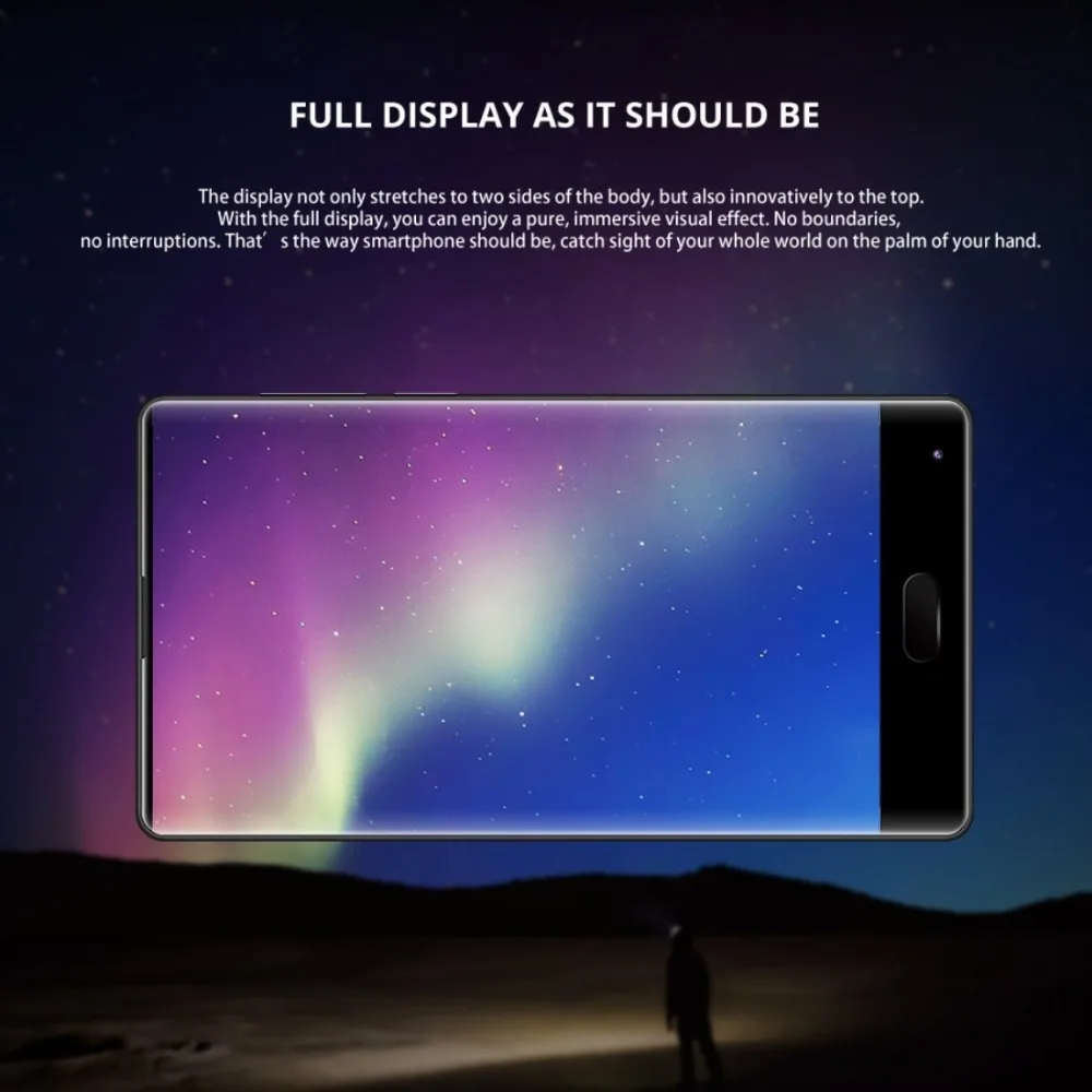 Doogee Mix 5.5 дюймов HD helio P25 смартфон Octa core 4 ГБ Оперативная память 64 Встроенная 8MP + 16mp