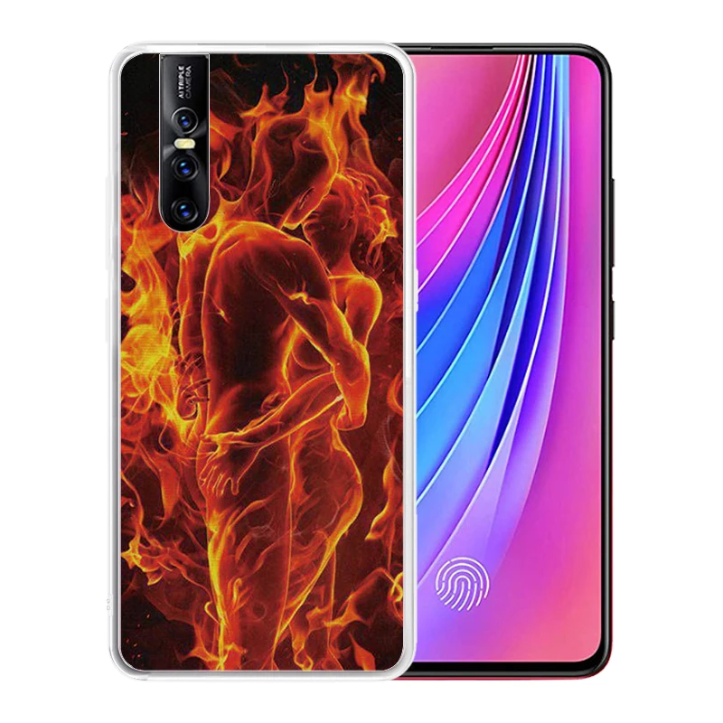 Мягкий силиконовый прозрачный чехол из ТПУ для VIVO V17 Pro Nex 3 S1 Asia V15 V11 V9 V7 V5 Youth Durable