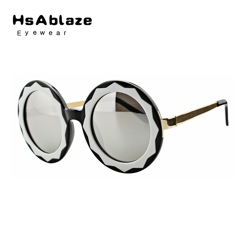 Hsablaze очки новая мода Солнцезащитные для женщин Для Винтаж большой негабаритных