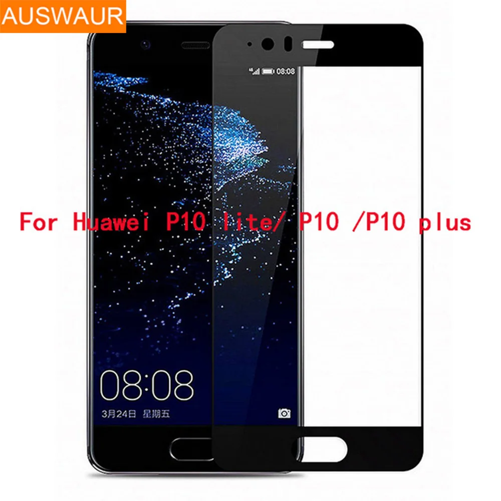 Для Huawei P10 lite защита экрана 3D 9H закаленное стекло углеродное волокно ультратонкая