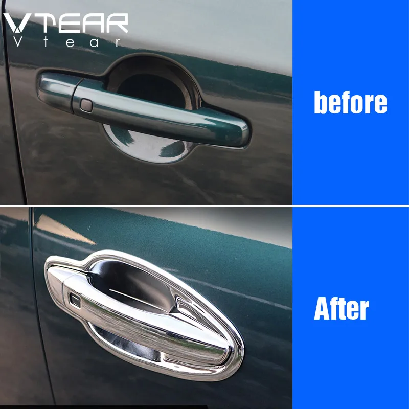 Аксессуары Vtear для Suzuki Grand Vitara крышка дверной ручки чаша отделка хромированная
