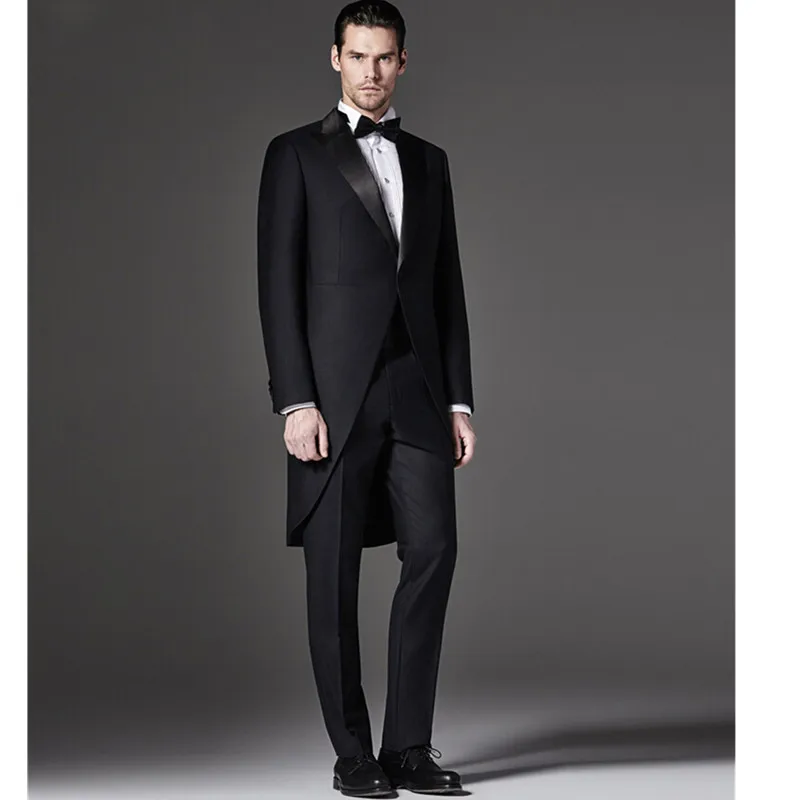 Смокинг для жениха фрак Slim Fit костюм под заказ Лучший мужчина Для мужчин