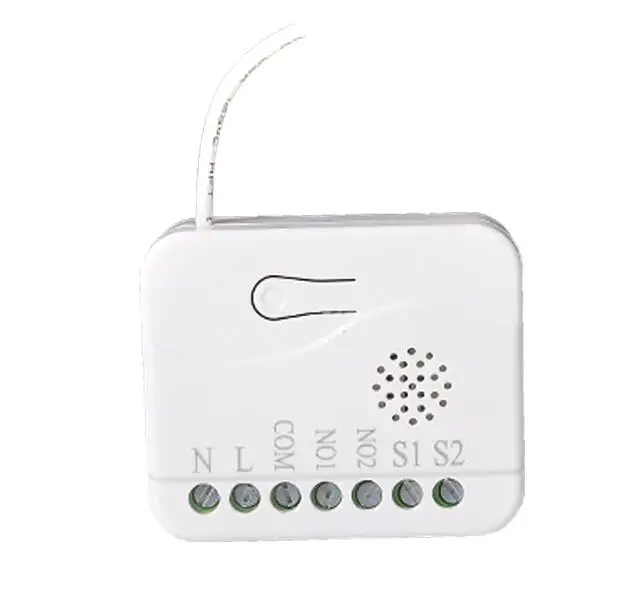 Z-Wave plus вставной модуль TKB домашний TZ74 с двойным релейным переключателем для управления светильник