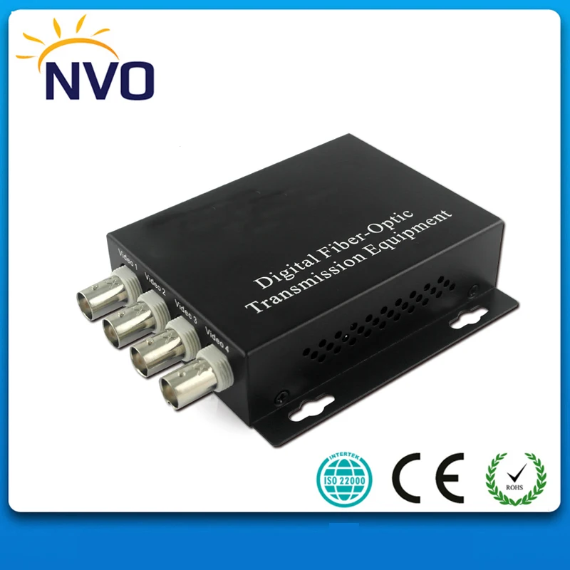 Мм расстояние: 2 км разъем: SC евро зарядка 4CH видео мини волоконный передатчик и