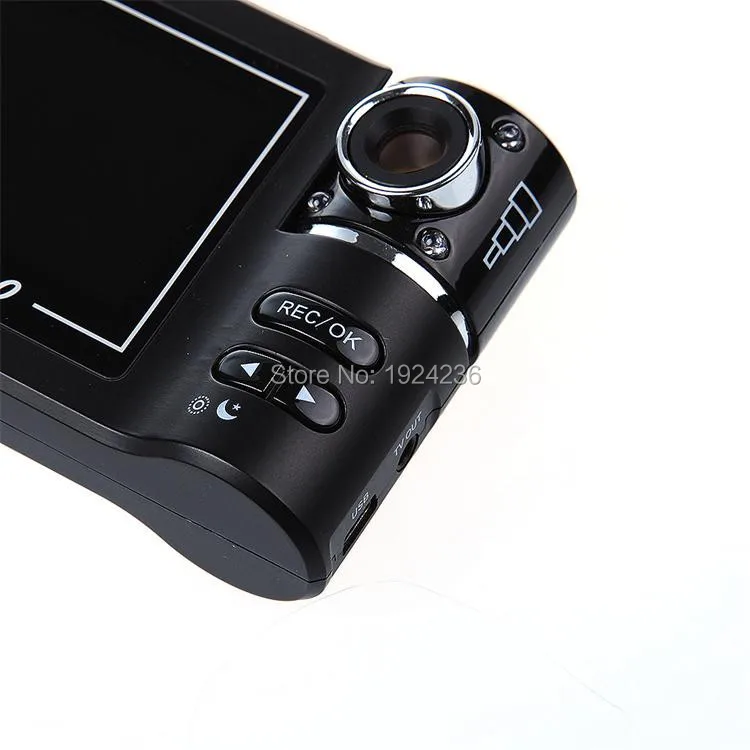 Видеорегистратор Liteon F30 с двумя камерами и функцией ночного видения 2 7 дюйма |