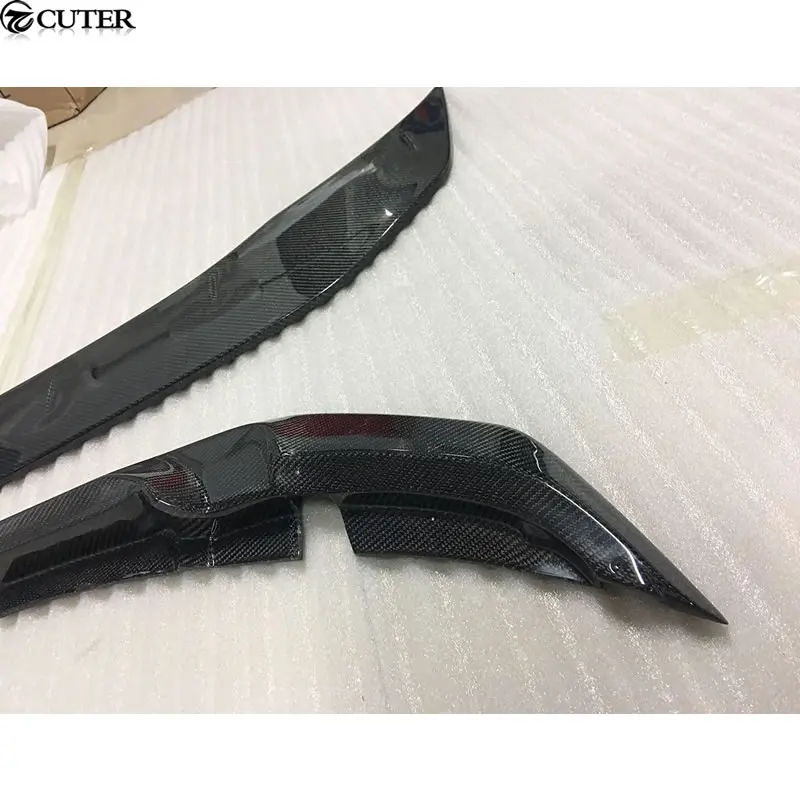 Автомобильный передний диффузор F80 F82 M3 M4 GTS для BMW M4|front diffuser|front bumper lipbumper lip |
