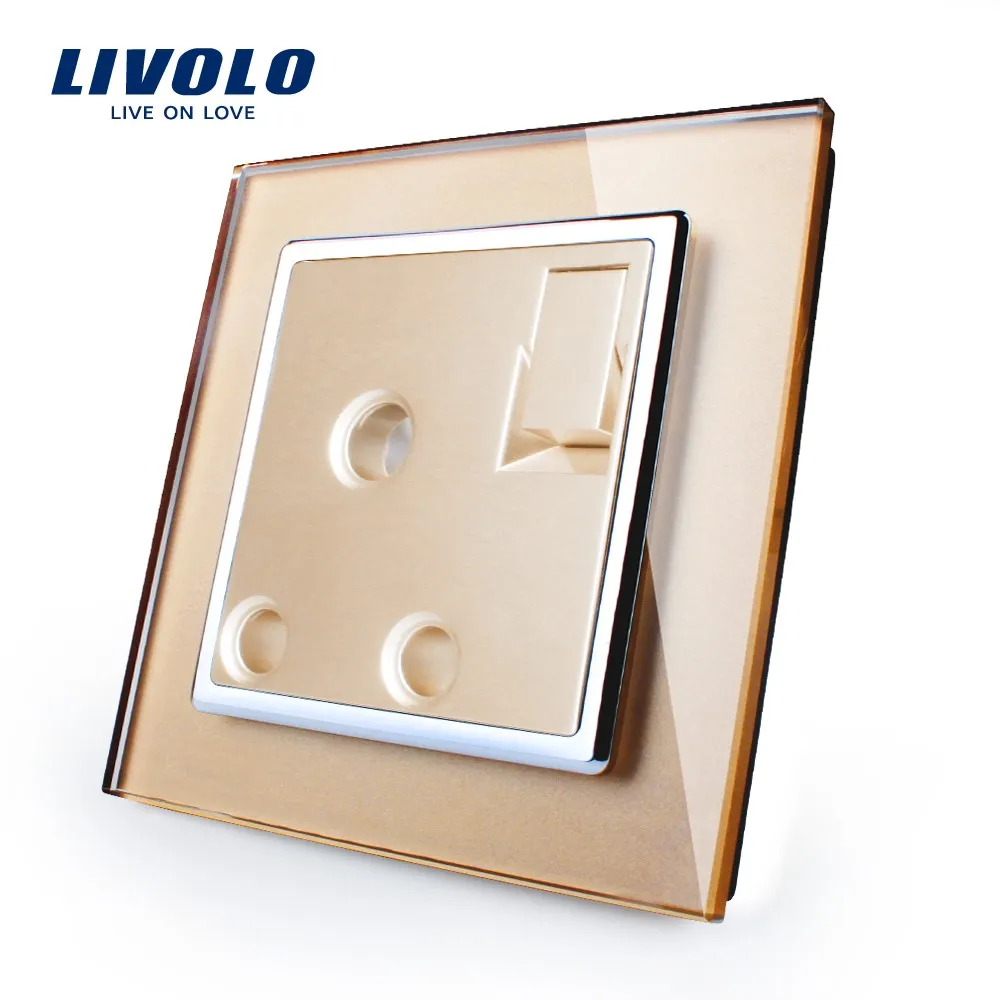 Livolo производитель Новое поступление 1 банды 1Way нажмите кнопку настенный