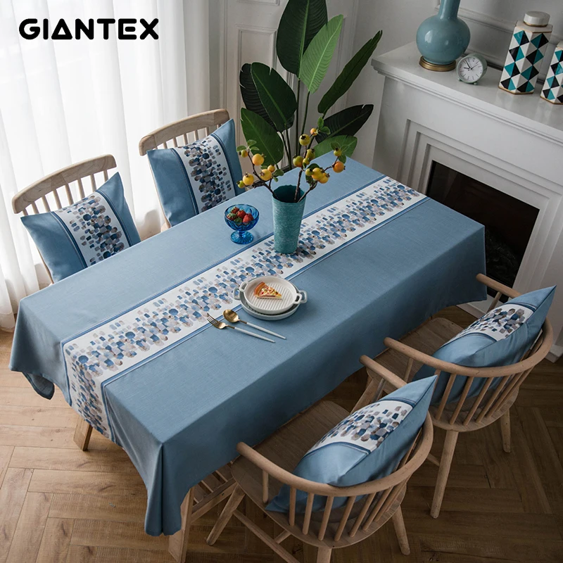 GIANTEX Декоративная скатерть, прямоугольные скатерти, скатерть для обеденного стола, обрус Tafelkleed mantel mesa nappe U2097