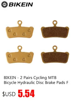 Bikein 2 пары Велоспорт Mountain Велосипедный Спорт Диск тормозные колодки для заядлых эликсир R/CR/CR-MAG/E1/ 3/5/7/9 SRAM X0 XX DB1/3/5 MTB велосипеда Запчасти