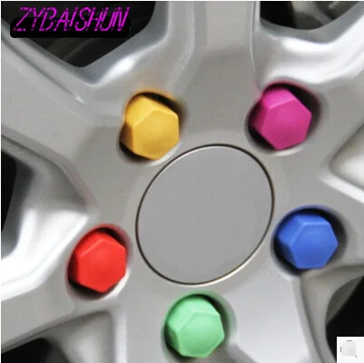 20x универсальная 19 мм силиконовая Шестигранная крышка болта гайки для Opel Astra VAUXHALL