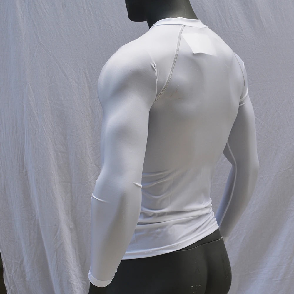 Прямая поставка горячая Распродажа Белый с длинным рукавом Для мужчин