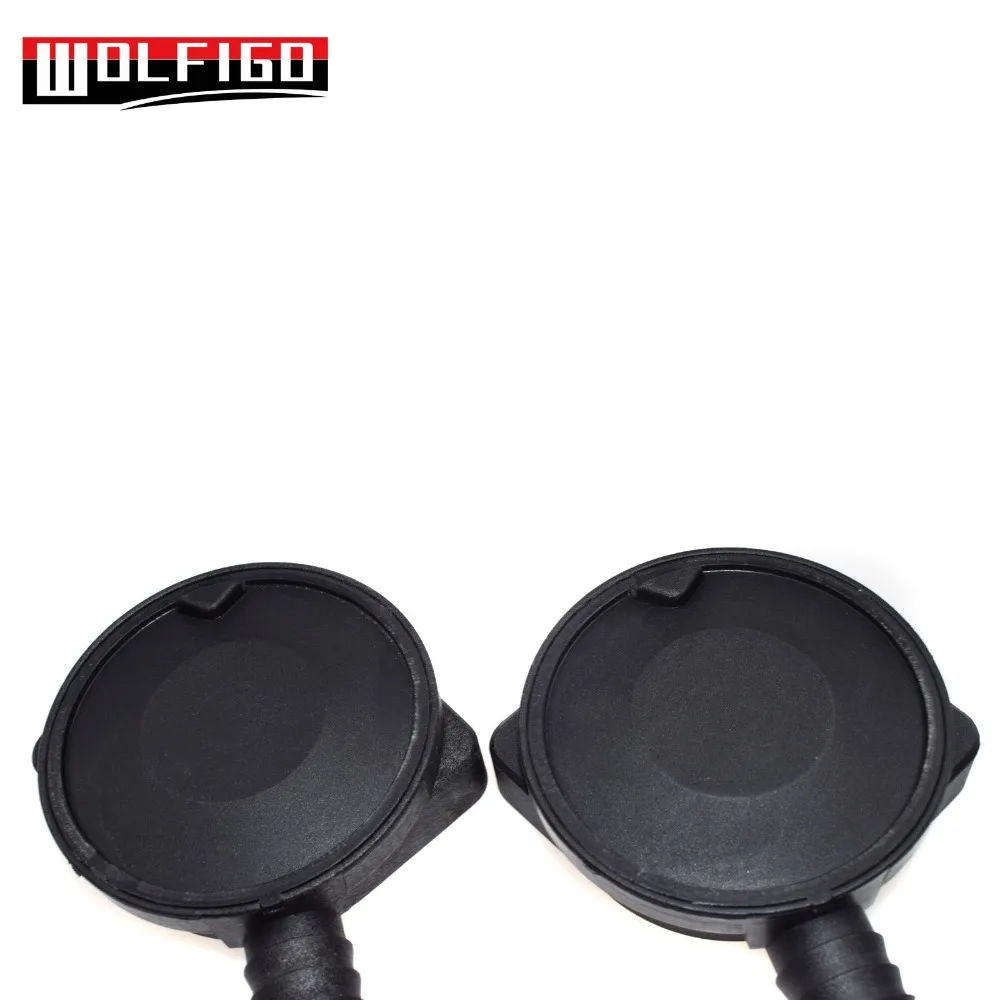WOLFIGO набор 2 шт. ПВХ Кривошип чехол для дефлектора BMW 318i 318is Z3 1992 1999 11157501567