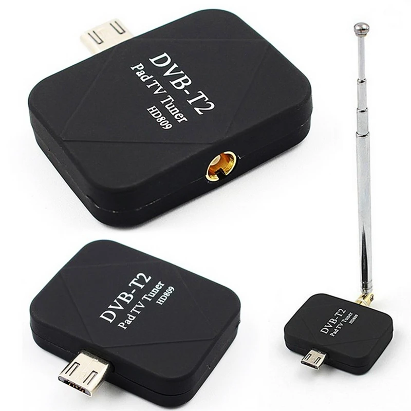 ABGN горячий-Портативный USB DVB-T/T2 ТВ тюнер Стик ключ приемник для Android смартфон