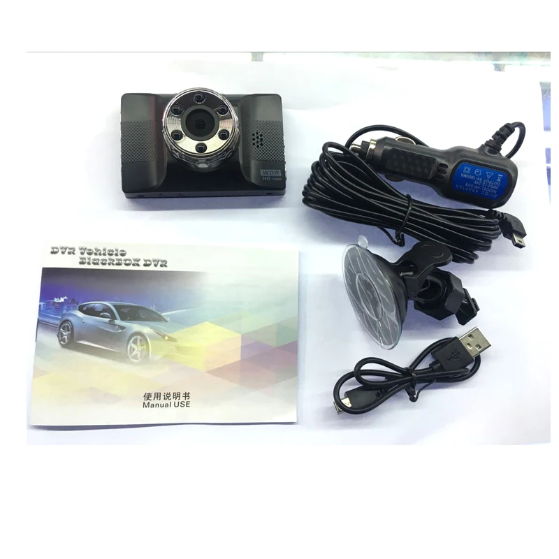 Новый full hd 1080p Автомобильный видеорегистратор Novatek Автомобильная камера