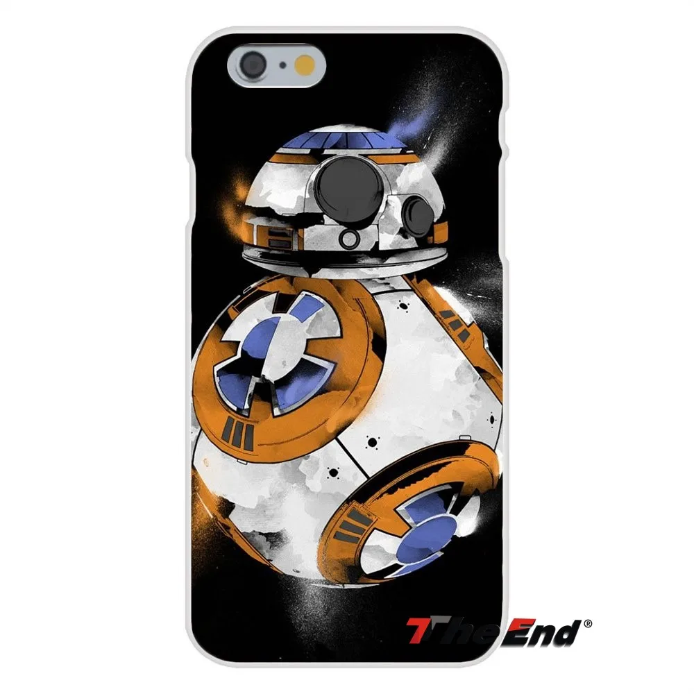 Силиконовый чехол для Sony Xperia Z Z1 Z2 Z3 Z5 compact M2 M4 M5 E3 T3 XA Aqua Cute Star Wars The Force Awakens BB8 R2D2 |