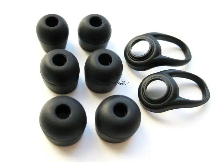 Сменные силиконовые насадки для наушников 8 шт./лот наушники вкладыши с крючком