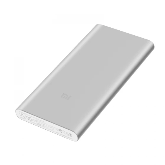 2018 новая версия Xiaomi Mi Мощность банк 2 10000 мАч Dual USB Выход двухстороннее 5 В/9V12V Quick