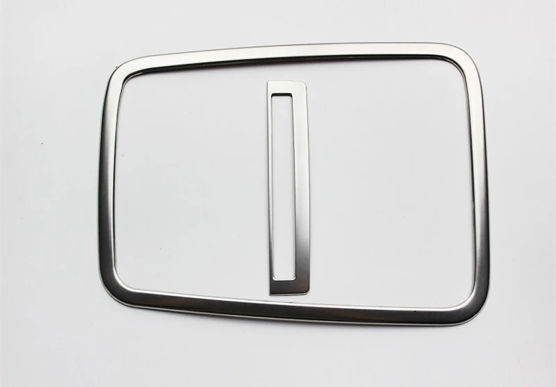 Stainless Steel Для Chevrolet Cruze рамка для салона автомобиля купольный светильник для чтения рамка для лампы карбоновое волокно украшение интерьера аксессуары - Цвет: Stainless Steel