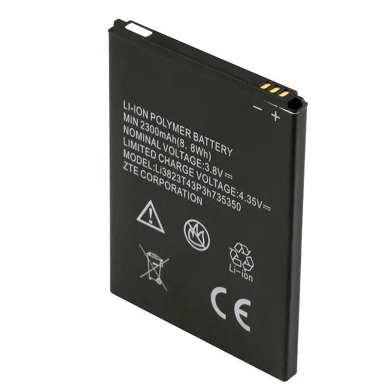Оригинальный аккумулятор Li3823T43P3H735350 для мобильного телефона ZTE Q802T Geek V975 U988S N986 V976