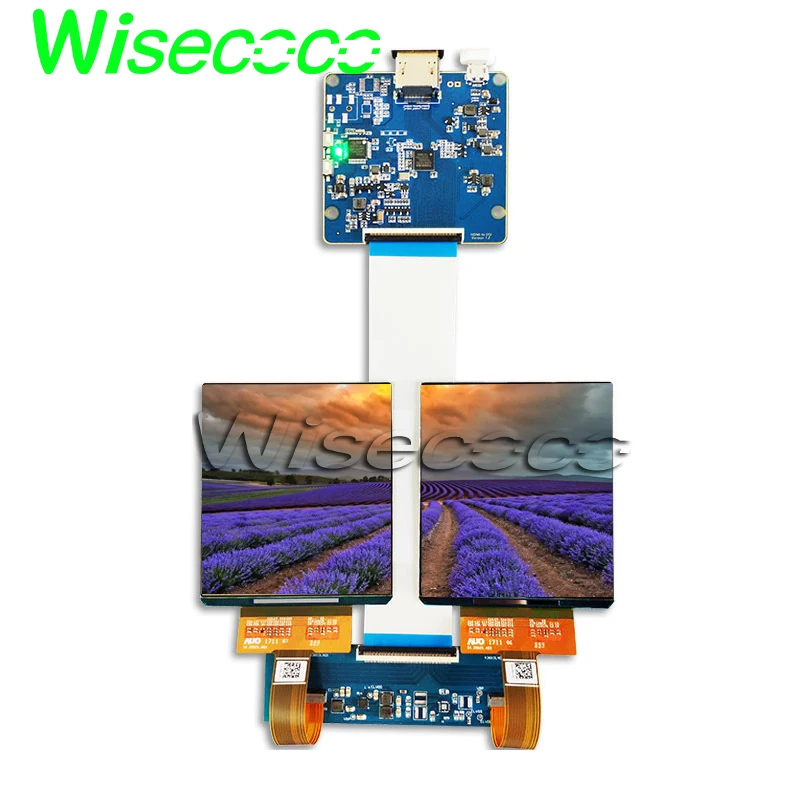 HDMI MIPI плата 3 81 дюймов 1080 X1200 двойной oled AMOLED vr ЖК дисплей экран для VR Hamlet гарнитуры 90