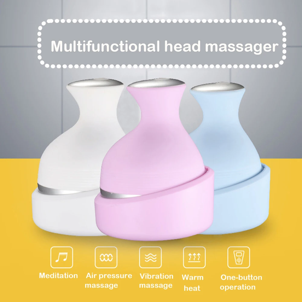 Многофункциональный Электрический массаж головы 3D Дракон захватывающий