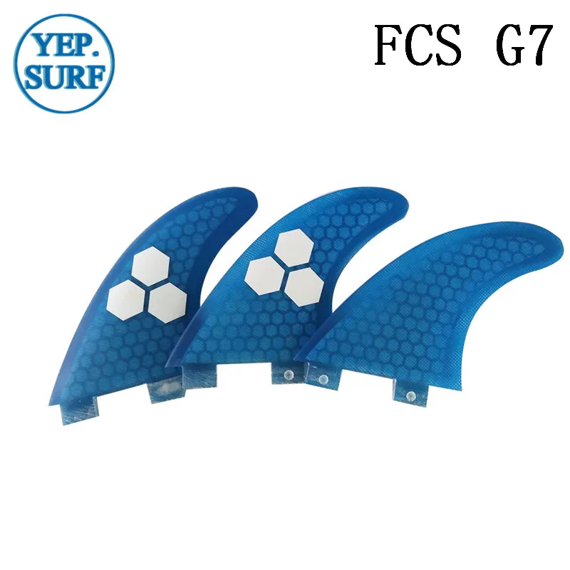 Плавник для серфинга FCS G7 Fin сотовый плавник доски 5 цветов Серфинг Quilhas