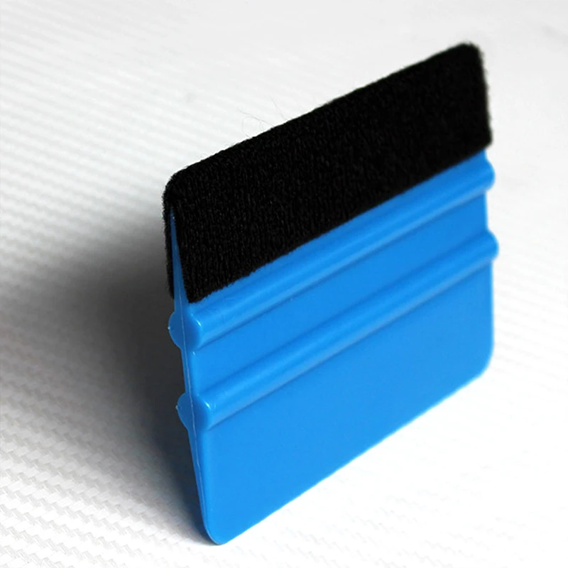 1pcs 10cm*7.3cm Blue Scraper with felt edge Car tools For Hyundai I30 IX35 Nissan Juke Subaru Suzuki Vitara Swift Opel Insignia |