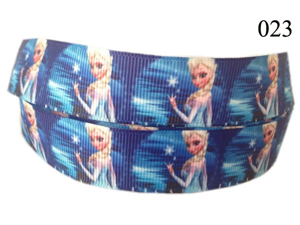 5 м/лот мультфильм напечатанный Grosgrain ленты 7/" 22 мм пробки для бутылок DIY ручной работы подарочная упаковка декоративные ленты Шитье - Цвет: 023