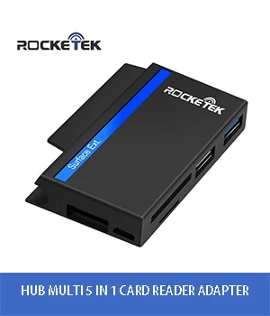 Rocketek usb 3,0 multi 2 в 1 памяти OTG Телефон card reader 5 Гбит/с адаптер для SD TF micro SD pc компьютер аксессуары ноутбуков