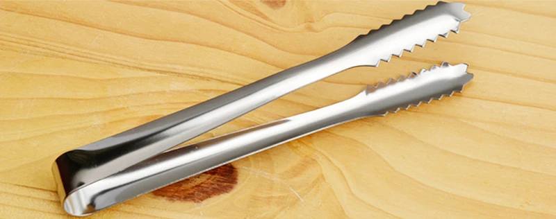 Зажимы из нержавеющей стали для барбекю вечерние бар клип хлеб Еда лед зажим Ice