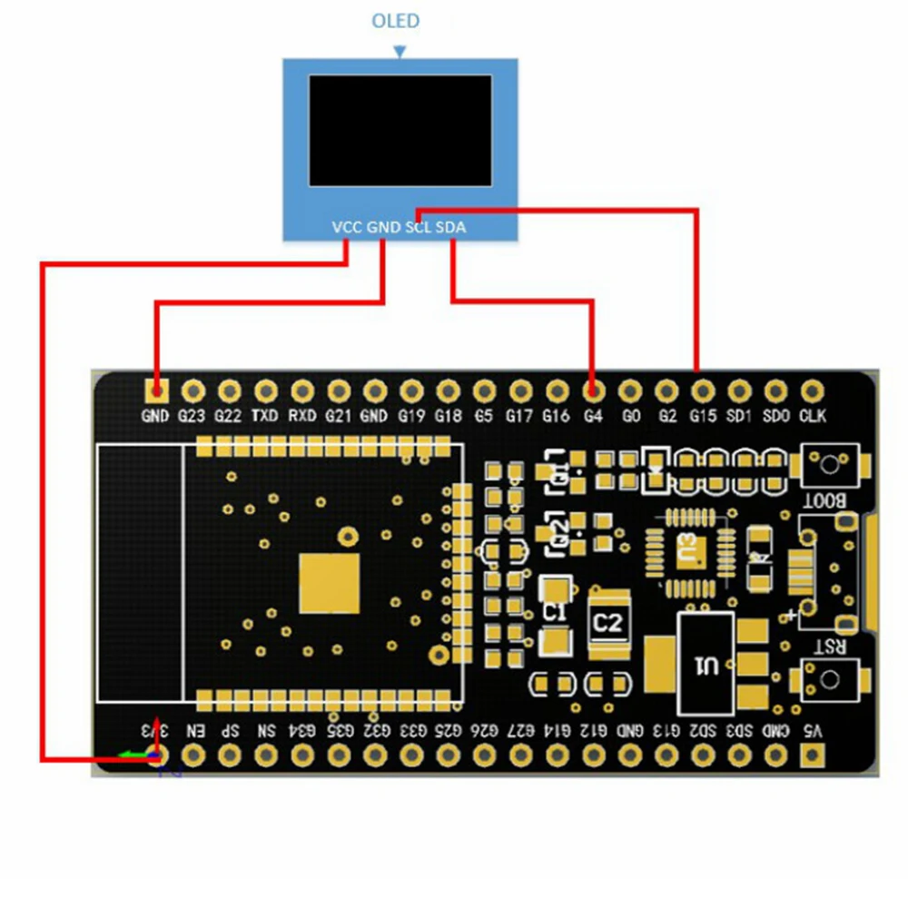 ESP32 макетная плата 32 WROOM 30 pin DOIT макет|Платы для мобильных телефонов| |