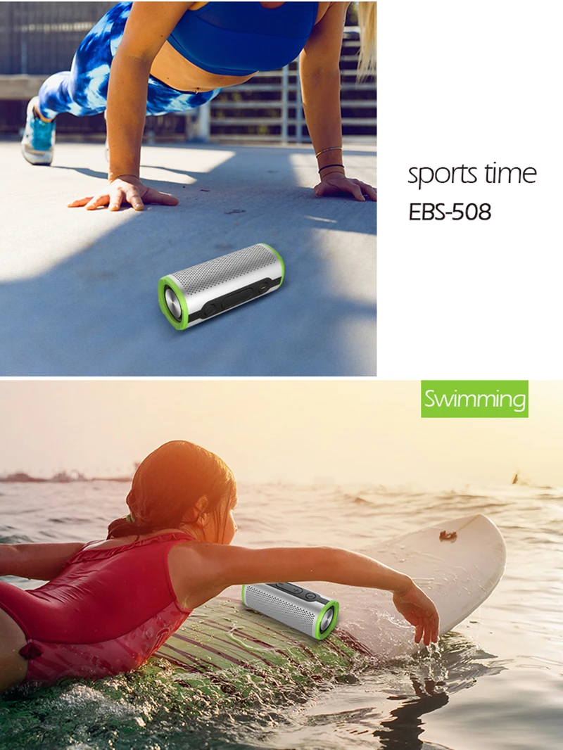 HAAYOT 12 Вт беспроводной Bluetooth динамик водонепроницаемый портативный открытый мини-велосипедный динамик стерео бас динамик для iPhone Xiaomi
