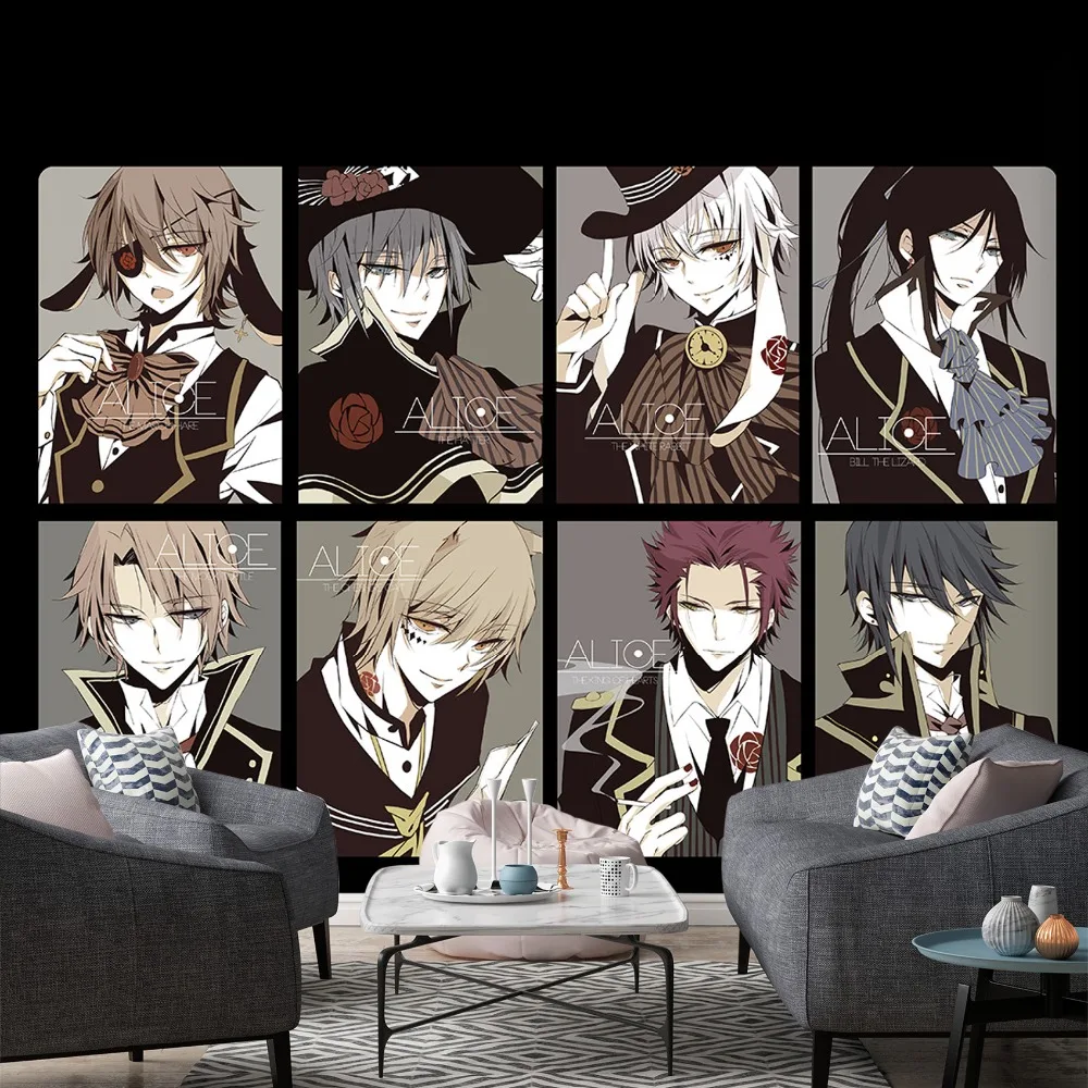 

[Self-Adhesive] 3D K MISSING KINGS 1 Japan Anime Wall Paper mural Wall Print Decal Wall Murals
