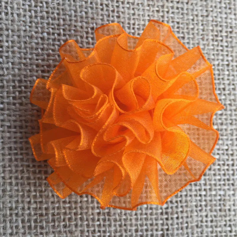 2 шт. 2019 стильный инструмент для девочек Искусственный Тюль шифон цветок