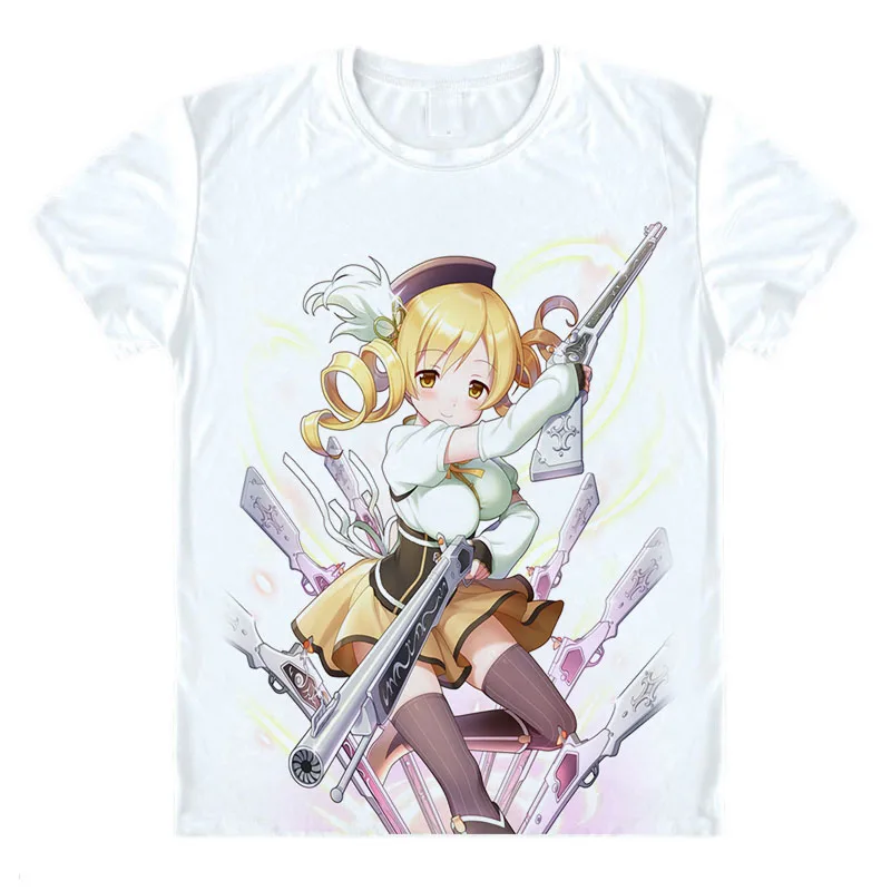 13 Аниме puella magi madoka magica футболка sayaka Kaname Madoka Akemi Homura Волшебная футболка с ведьмой Милая футболка подарок футболка - Цвет: 13