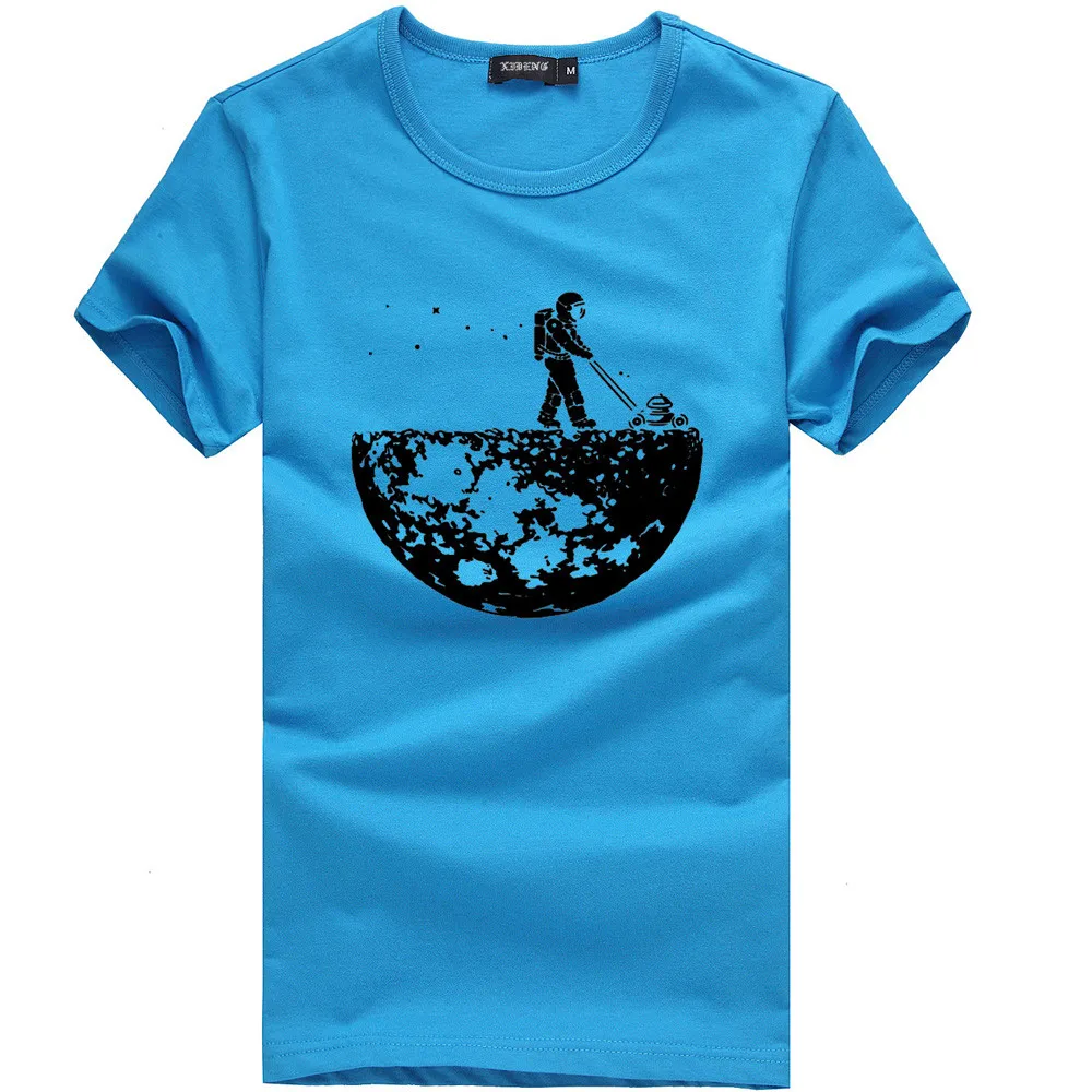 Новая модная мужская футболка 2019 осенняя Повседневная полосатая с круглым