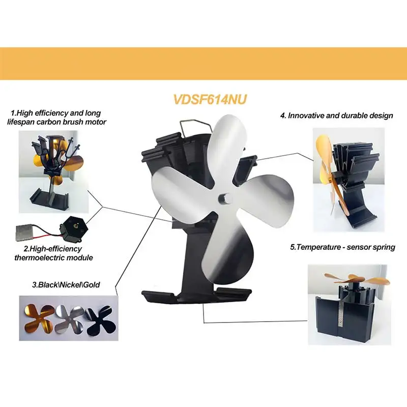 VODA эффективный 4 полосный бритвенный тихий экологически чистый станок для