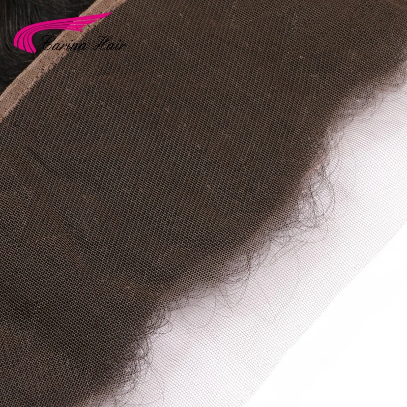 Carina Hair Ombre Color T1B/27# 13*4 Ear to Lace Frontal Closure Swiss Bleached Knots Brazilian Remy Free Shipping | Шиньоны и парики