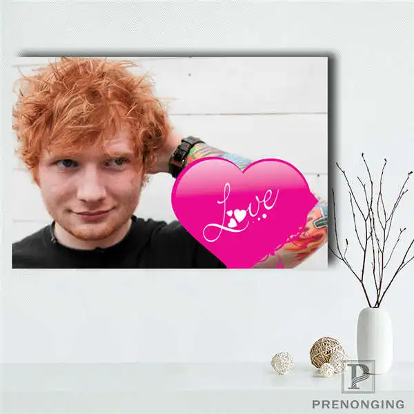 Canvas Poster Холст постер из шелковой ткани горячая Распродажа ed sheeran Плакат Украшение дома Плакат Печать Стильный ретро декор хороший плакат#190114@ 17 - Цвет: Canvas Poster