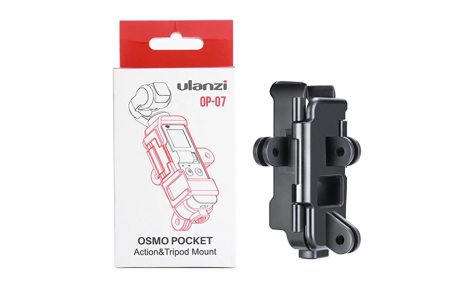 ULANZI OP-7 Vlogging чехол крепление для микрофона для DJI Osmo Карманный удлинитель 1/4 ''штатив w микрофон Холодный башмак 3 GoPro адаптер Аксессуары