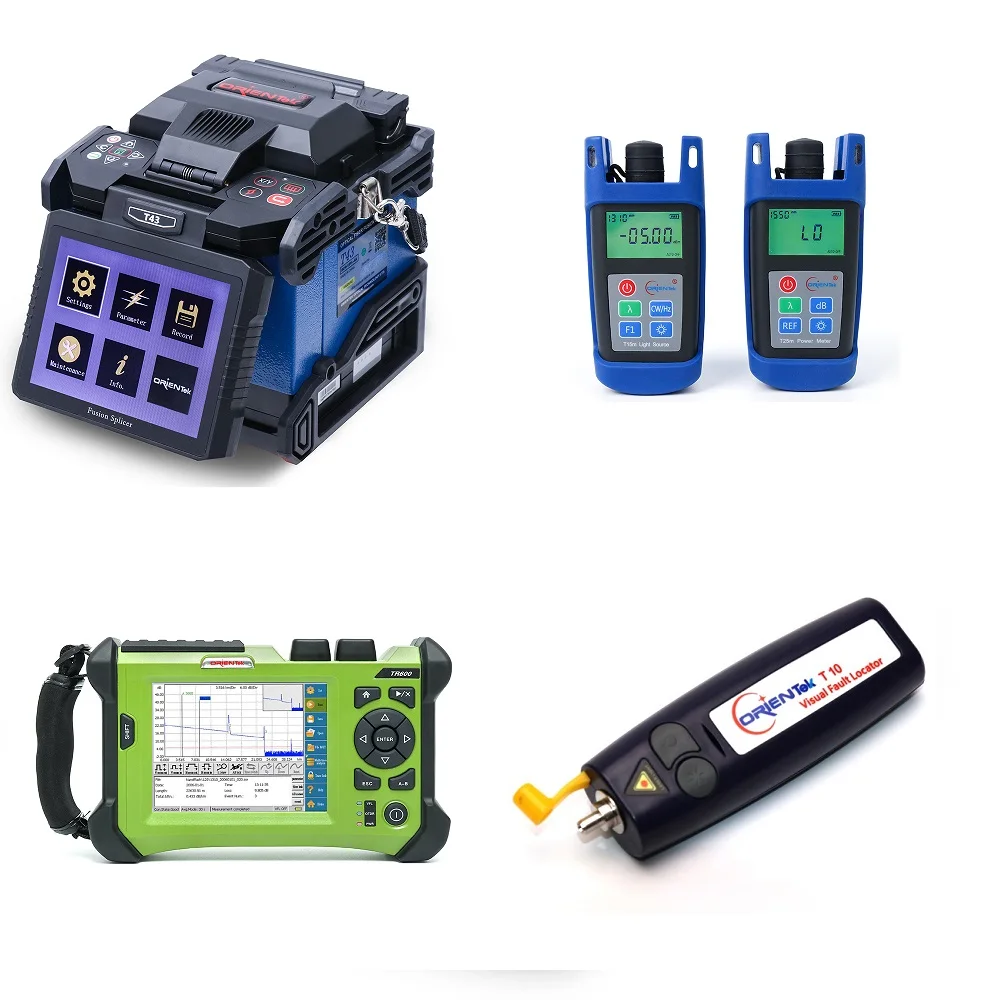 Ориентек T43 Fusion Splicer OTDR комбо SV30A 1310/1490/1550nm оптический измеритель мощности