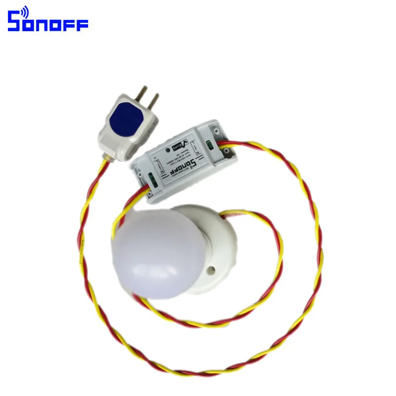 Интеллектуальный выключатель света sonoff Модуль Автоматизации умного дома