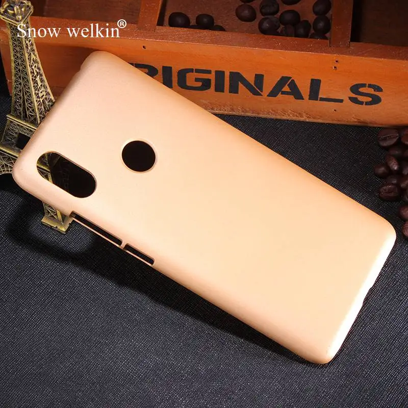 Снежный Welkin для Xiaomi Mi6X новый роскошный прорезиненный матовый пластиковый