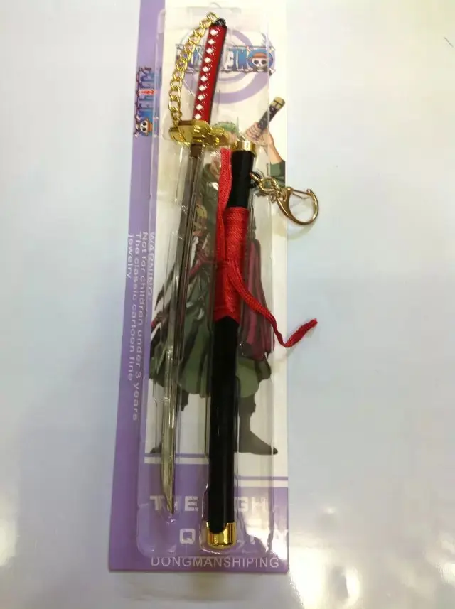 Оптовая продажа аниме модель оружия Naruto GINTAMA цельная фигурка ророноа Зоро катана