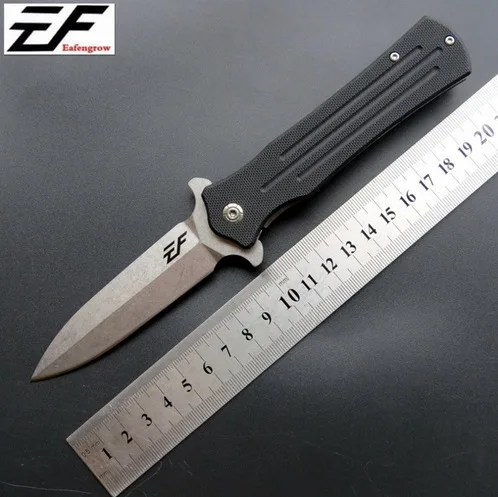 Новый складной походный инструмент D2 стальной нож + G10 Ручка Открытый охотничий EDC